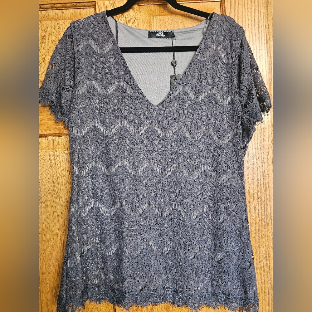 BKE Grey blouse